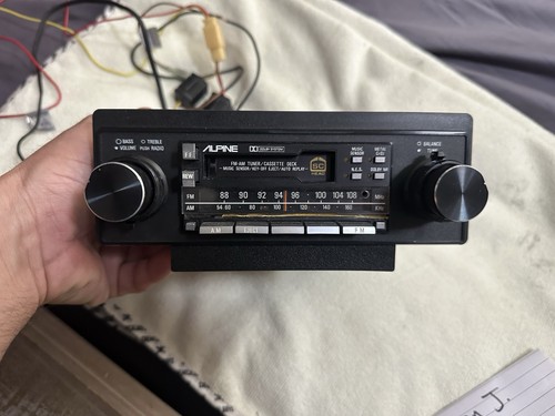 Alpine 7307 old - alpine,