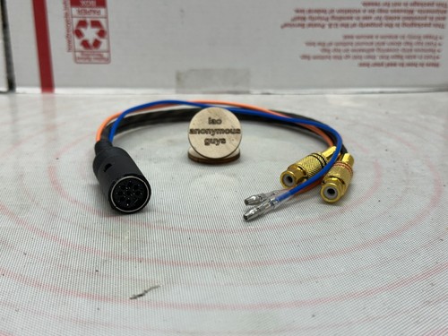 Din rca cables for - (phono),