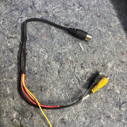 Pin din rca adapter for - 8-pin, din-rca